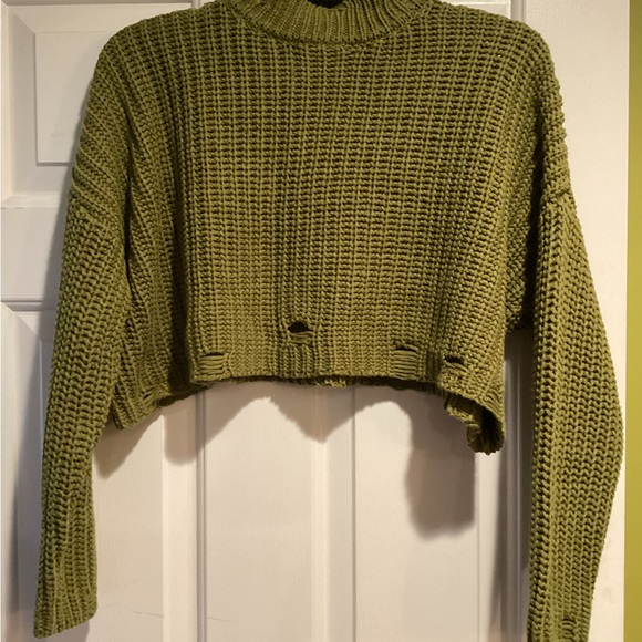 Crop sweater - Picture 2 of 8